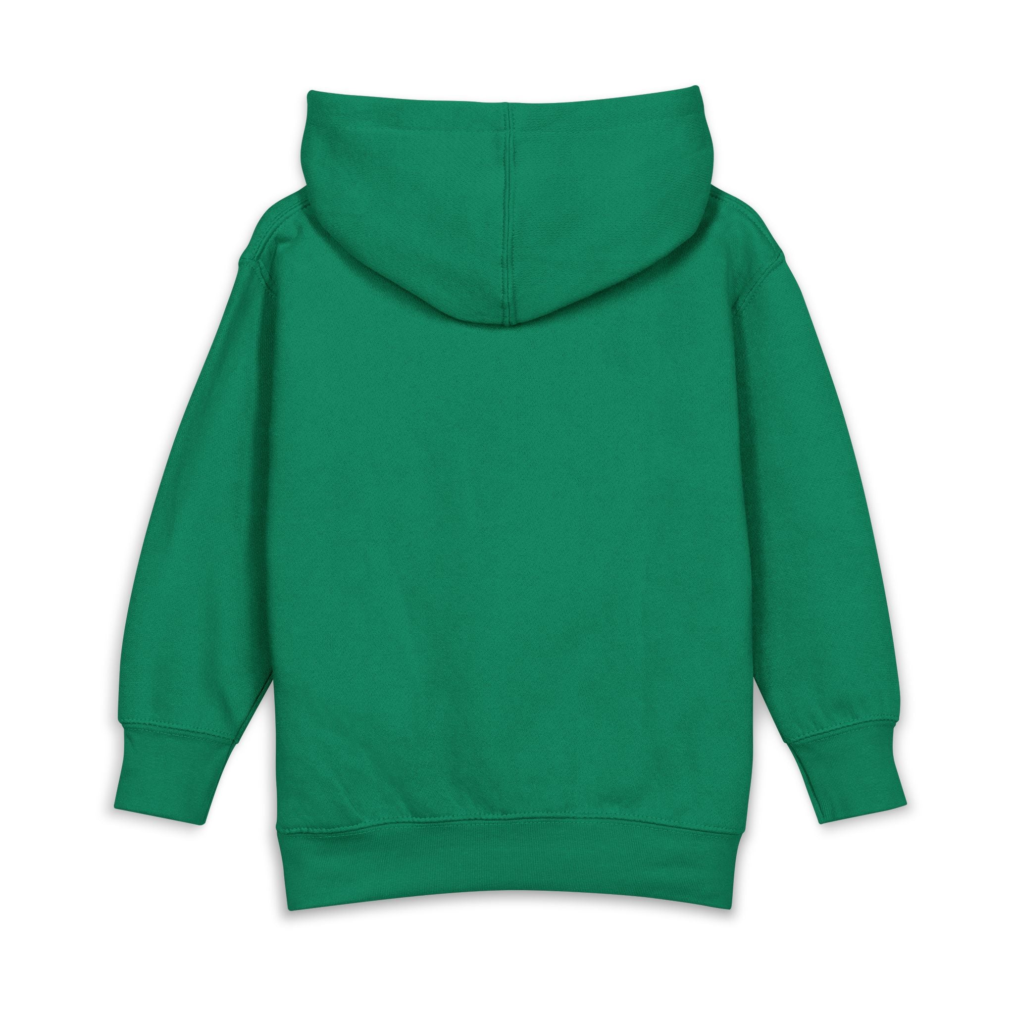 Toddler Hoodie with Bold Red Dot — Minimalist Kids Pullover