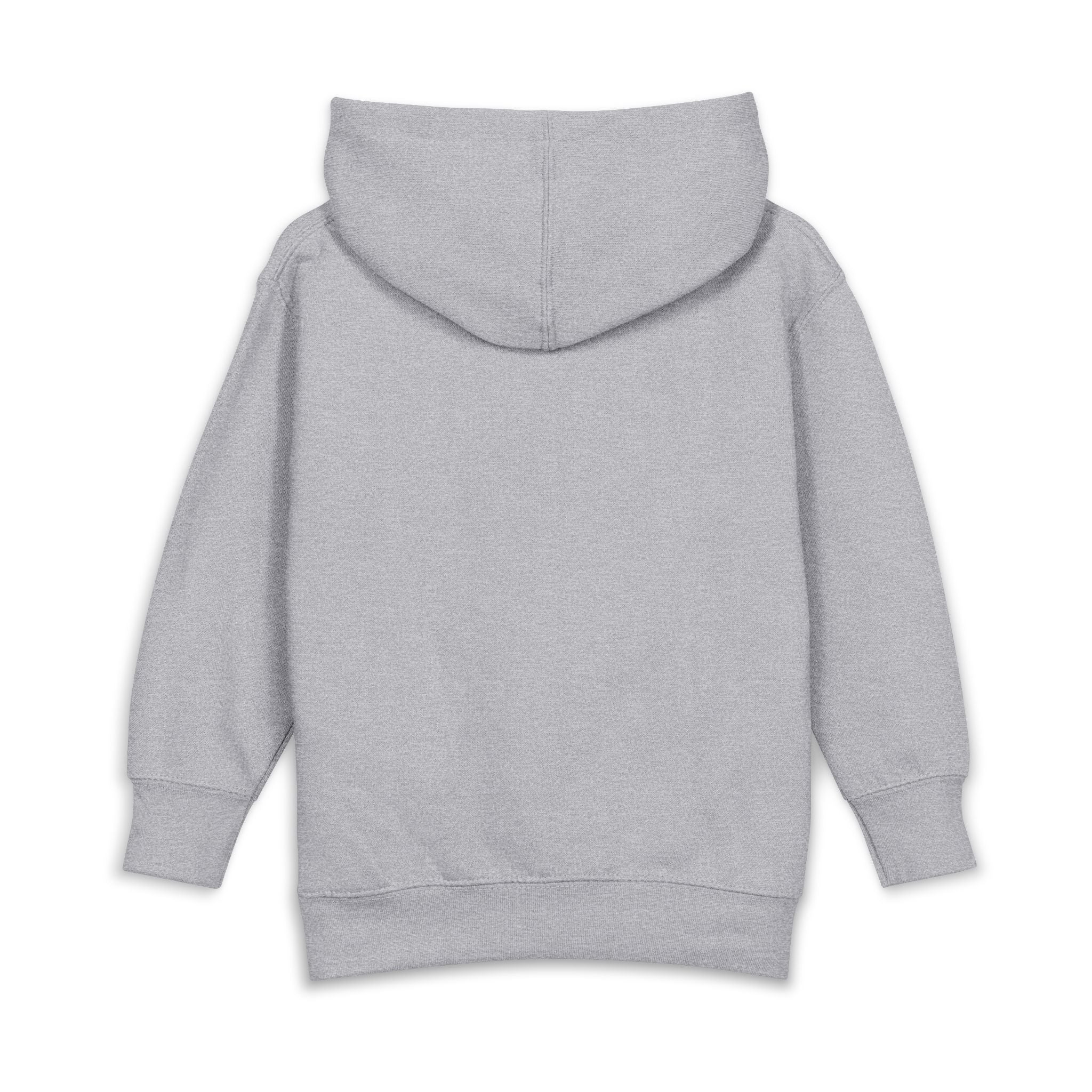 Toddler Hoodie with Bold Red Dot — Minimalist Kids Pullover